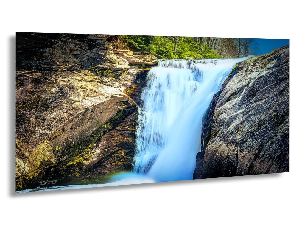 Elk River Falls Photo: Long Exposure Mountain Landscape Art