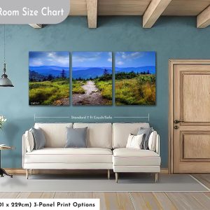 Blue Ridge Mountains Landscape Print: Appalachian Trail Nature Photo